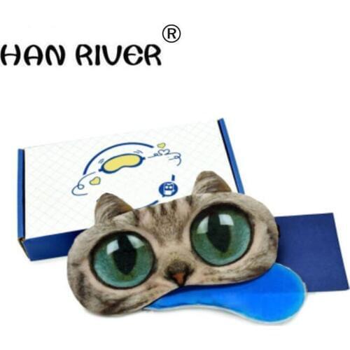 HANRIVER Comfortable sleep whimsy patch shading ice bag cold breathable female male adult personality cute cartoon lovers