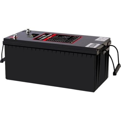 Rubber shell lithium battery 12V100Ah large capacity iron phosphate solar charging