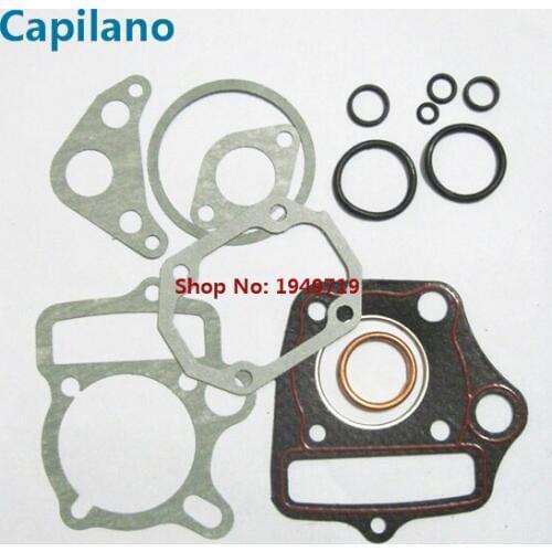 Motorcycle C50 full gasket complete gasket include cylinder gaket for Honda 50cc C 50 engine seal parts