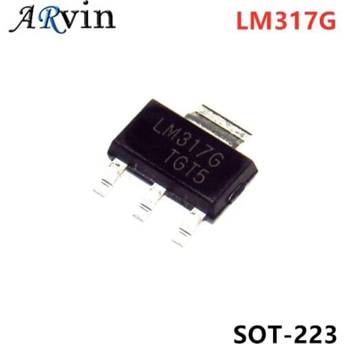 10PCS LM317 SOT223 LM317G LM317 SOT-223 317 SOT SMD New and Original IC Chipset