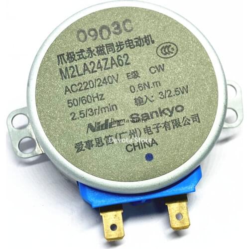 Original M2LA24ZA62 AC220 CW Stepper Synchronous motor Claw pole permanent magnet Motor