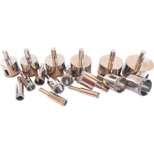 BOSI 8mm-42mm Diameter Diamond Coated Core Hole Drill Bit For Tiles Marble Glass Ceramic