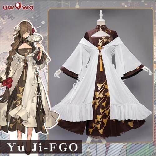 UWOWO Game Fate Grand Order/FGO Consort Yu Ji Miaoyi 4 Anniversary Cheongsam Cosplay Costume