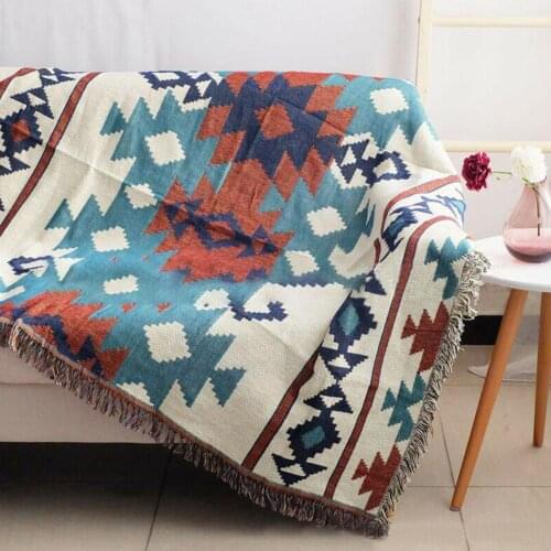 Bohemian Geometric Blanket Mandala Rug Sofa Cover Mat Home Towel Tapestry Rug Sheet Decor Adults Bedding Blanket Throw Kids A3V7