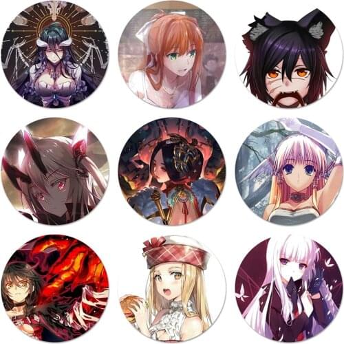 Japan Cartoon Anime Kawaii girl Kitchen Home Decor Refrigerator Magnetic Stickers bottle Beer Opener 58mm