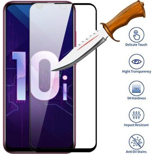 2in1 Tempered Glass for huawei honor 10i huwei honer 10 i honor10i camera lens Protective Glas Screen Protector