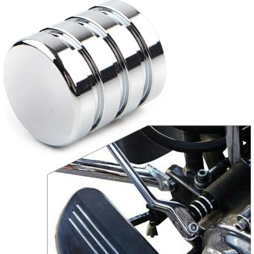 1Pc Chrome Motorcycle Heel Shifter Eliminator Cover Aluminum For Harley FL Touring Models 1980-up
