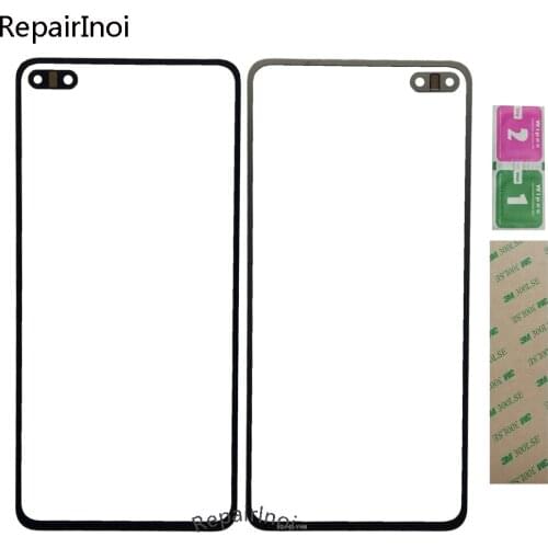 10Pieces/Lot Front Outer Glass For Huawei P40 Touch Front Glass Touch Panel Outer Glass Lens Replacement Part
