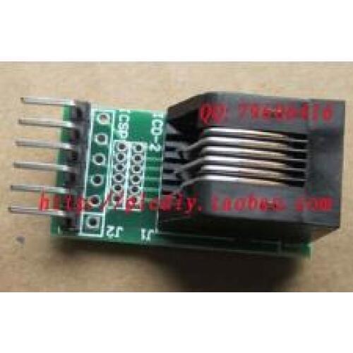 Free Shipping! ICSP adapter 6PIN turn RJ11 for AC164110 ICD2 PICKIT2 PICKIT3
