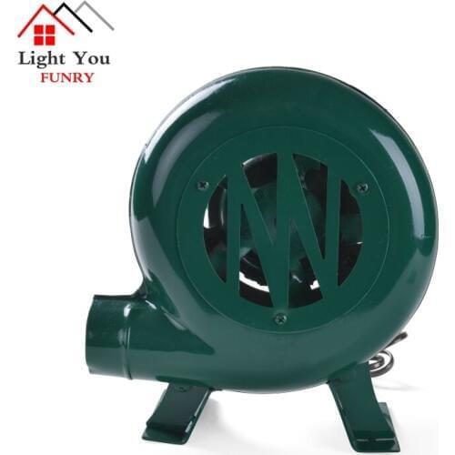 220V~240V household blower Iron Barbecue blower Small centrifugal blower 30W 40W 60W 200W EU US Plug adapter Green for barbecue