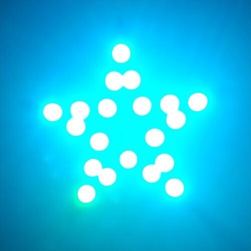 WS2812B Driver 5050 RGB Full-color Water Lamp Module LED Electronic Gift Color Development Board