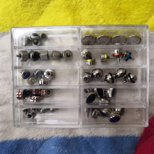 Box head repair table accessories all steel 10 general size head With waterproof circle for watch tools