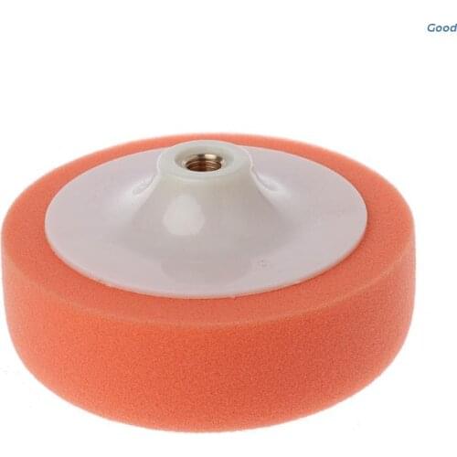 6 Inch 15cm Auto Car Polishing Buffing Polishing Pad Sponge Wheel Waxing Orange