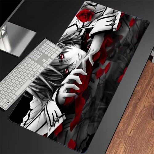 Beautiful Man Mouse Pad Anime Rgb LED Belt USB Xxl Notebook Keyboard Mousepad Rubber Carpet A Mini Pc Desk Mat Wholesale Anime