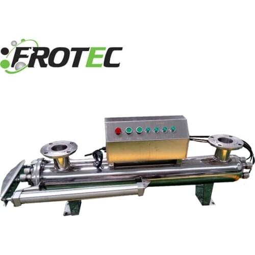 UV 440W 96GPM 8 lamp Industrial Ultraviolet UV Water Sterilizer For Waste Water Treatment Plant