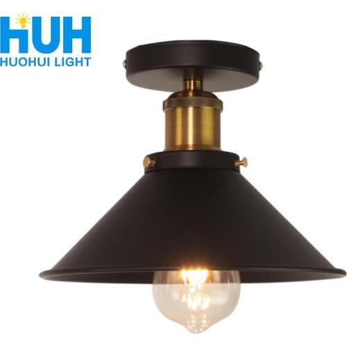 Vintage Ceiling Lamp For Living Room Bedroom Ceiling Lamps Decorative Luminaire For Living Room Bathroom Bar Retro Ceiling Light