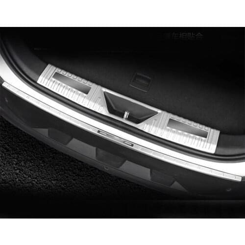 1pc for FAW BESTURN T77 2019 Trunk Guard plate Protective decoration cover Stainless steel