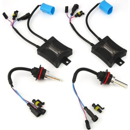 9007-H/L Car Motorcycle Headlight Replacement Bulbs Lamps Set Kits 55W