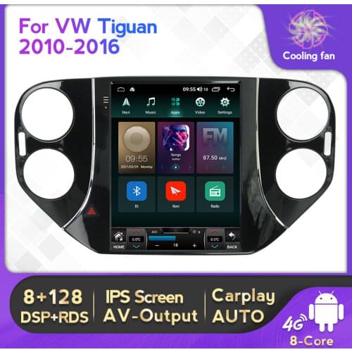 Android 11 5GHz WIFI DSP RDS Car Multimedia Navigation GPS For Volkswagen VW Tiguan 2010-2016 Auto carplay Radio palyer no dvd