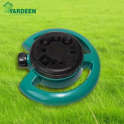 Free Shipping 8 Pattern Garden Water Sprinkler Lawn Irrigation Sprinklers Circular Sprayer Water Sprinkler