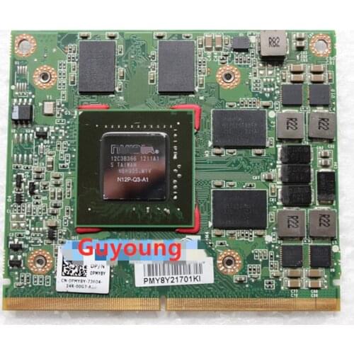 For Quadro Q2000M 2000M 2G DDR3 N12P-Q3-A1 Graphic VGA Video Card for hp EliteBook 8740W 8760W 8540W 8560W 8560P