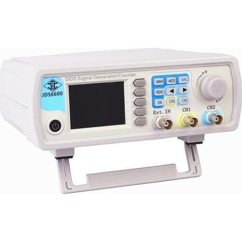 Signal Generator 2.4 Inches Function Signal DDS Digital Dual-channel Arbitrary Waveform Pulse 30MHz 80-230V EU