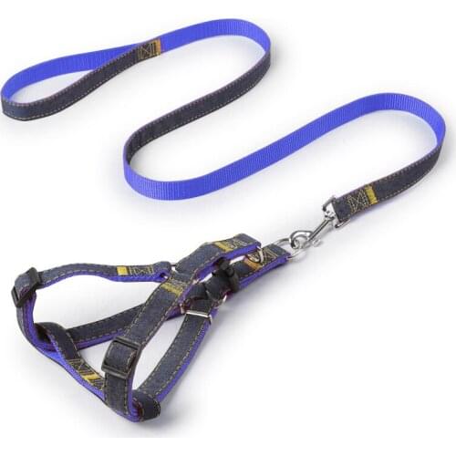 Cowboy Dog Chest Strap Cowboy Dog Collar Cowboy Dog Traction Leash Thick wear-Resistant Suitable for Large,Medium and Small Dogs