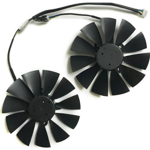 Computer VGA gpu cooler ROG STRIX GTX 1050Ti 1050 graphics card fan for ASUS ROG STRIX-GTX 1050Ti-O4G-GAMING Video cards cooling