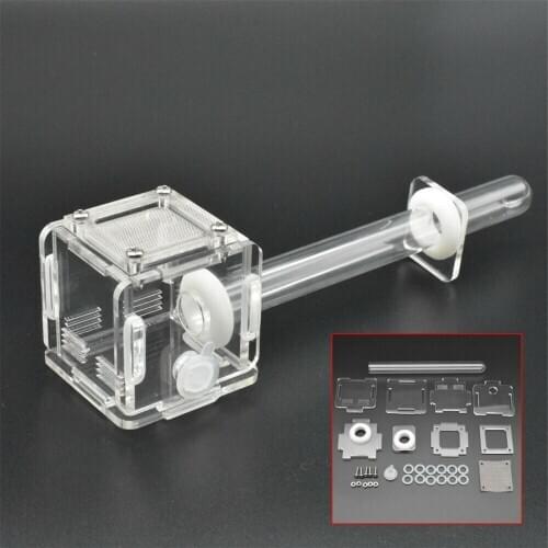 New Mini Glass Tube Ant Nest Glass Tube Mini Ant Nest with Active Zone Insect House Acrylic Ant Farm