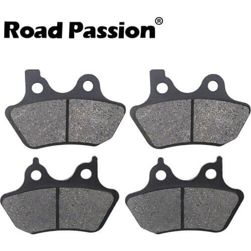Motorcycle Front & Rear Brake Pads For DYNA FXD Super Glide FXDi 1450 FXDi35 FXDLi FXDWGi FXDBi FXDCi FXDX FXDL FXDWG FXDS-CON