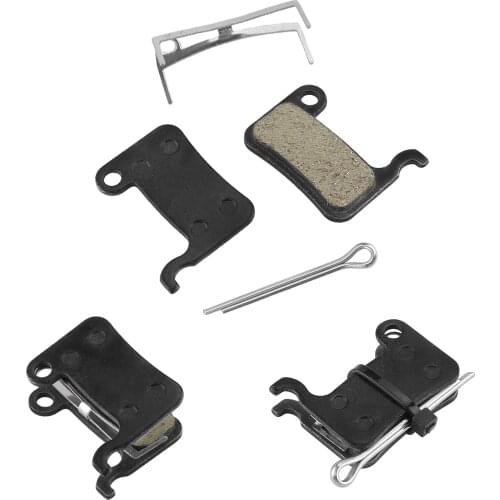 1 Pair Resin Semi-metallic Hydraulic Disc Brake Pads Caliper Pads Kit For XTR XT SAINT HONE ZOOM SLX Cycling Riding Accessories