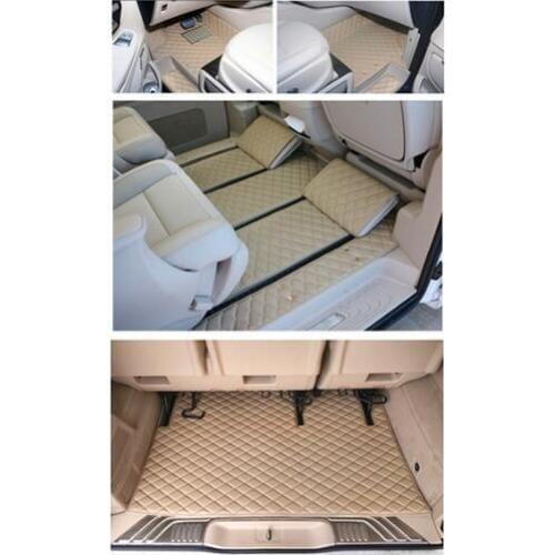 Custom special car floor mats + one trunk mat for Right Hand Drive Mercedes Benz V220 V250d 7 seats 2019-2015 waterproof carpets