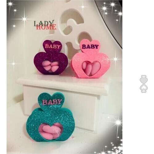 Hearts Candy Box Craft Metal Cutting Die Scrapbooking Stamps Embossing Paper Cards Template Punch Stencil DIY New Dies for 2021