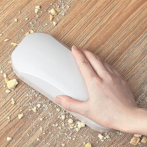 Carpet Dust Brush Plastic Bedside Table Crumb Sweeper Pet Hair Fluff Cleaner Sticky Picker Lint Roller Clothes Cleaning Tool