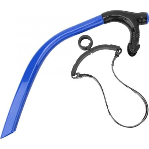 Diving Snorkel Silicone Snorkelling Swimming Front Breathing Tube Training Professional Adult PVC Snorkel Diving Tube