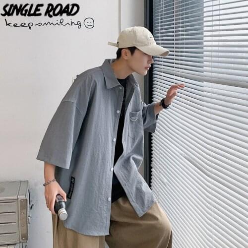 Single Road Men's Short Sleeve Shirts