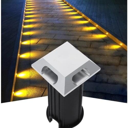 IP67 DC12V Outdoor Garden Lighting 1W 3W YLED Recessed Inground Lamps Underground Yard Step Stairs Floor Deck Spotlight 220V