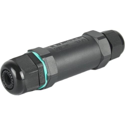 Waterproof connector IP68 I shape 3p 5p Cable Wire Gland Sleeve connector quick outdoor lighting home decor cable connector