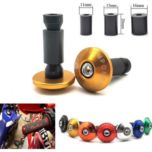 For Yamaha XJR400 xjr 400 MT07 MT09 MT10 FZ07 FZ09 1 Pair Universal Motorcycle Handlebar Cap Handle Bar Ends Racing handlebar