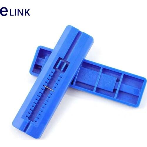 10pcs Fixed length Guiding rail fiber optic cable stripper optical fiber cutter for drop cable free shipping ELINK