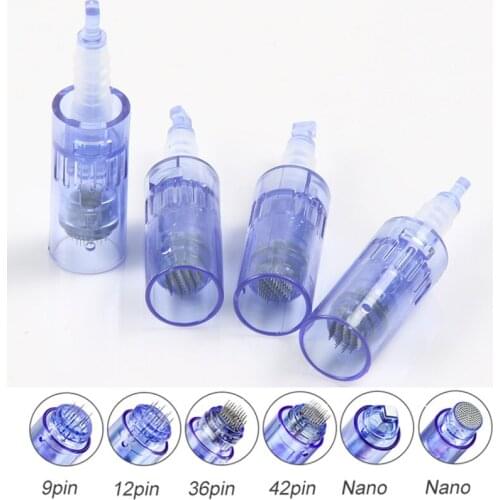 100pcs Derma Pen Needle A6 Microneedling Cartridge Needle 9/12/36/42pin Tattoo Cartridge Needles for Beauty Tattoo Needles