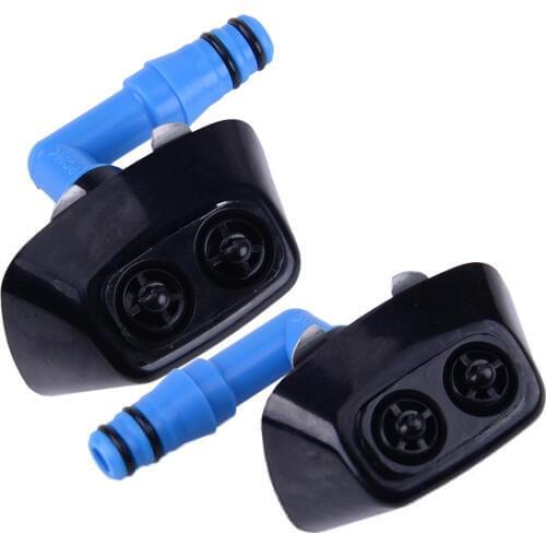 2pcs 12803972 12803973 Car Headlight Washer Wiper Jet Spray Nozzle fit for Saab 9-3 2004-2008 2009 2010 2011 2012
