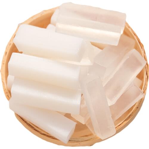 250g Transparent Clear White Soap Base DIY Handmade Soap Raw Materials Glycerin Coconut Oil Soap for Soap Making Hand Washing