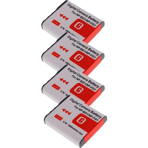 4x Type G Battery for Sony Cyber-shot DSC Series NP-BG1