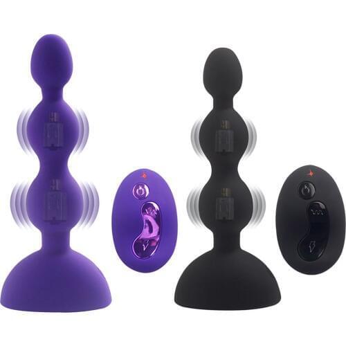 Anal Plug Dildo Vibrator Wireless Remote Control Vibrator Sex Toys for Women Man G-spot Prostate Massager Butt Plug For Men Gay