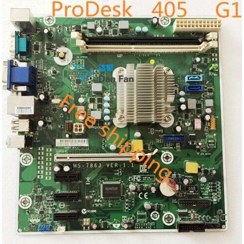 729726-001 For HP ProDesk 405 G1 MT Motherboard 729643-001 MS-7863 VER:1.1 Mainboard 100%tested fully work