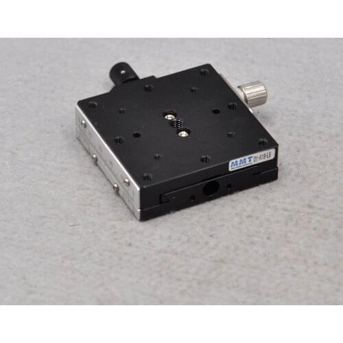 MMT D1-618-L6 X-axis optical manual high precision fine-tuning precision alignment slide experimental platform tuning aluminum