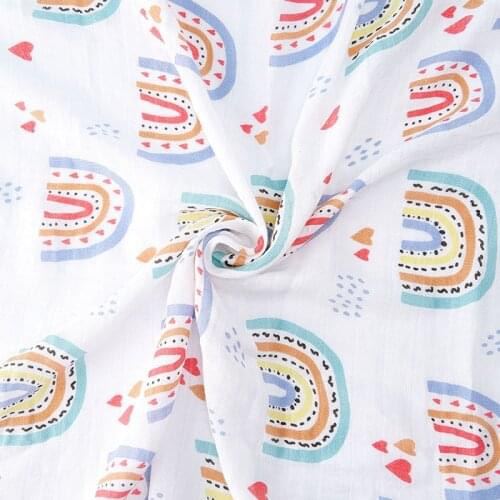 Kangobaby #Bamboo Cotton Fashion# Indoor And Outdoor Anytime Anywhere Baby Wrap Muslin Swaddle Blanket