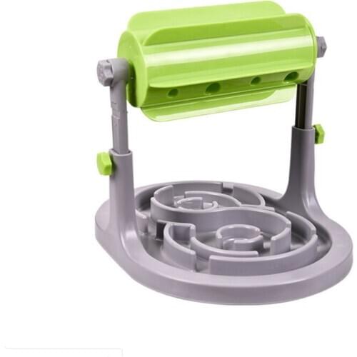 New cat and dog food bowl toy drum type food leaker slow food adjustable pet food utensils