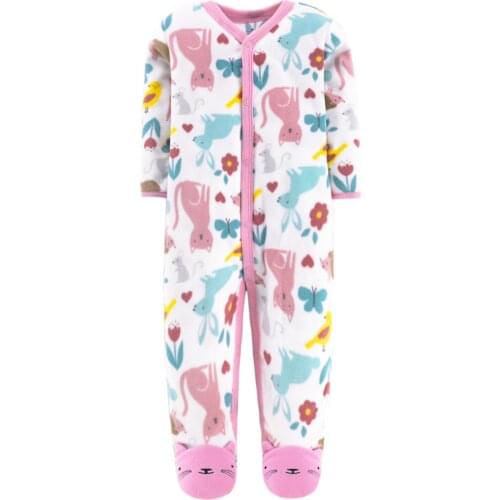 Infant Baby clothing 2021 baby girl clothes Newborn clothes fleece romper long-sleeve baby product , infant boy clothes babies
